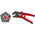 Knipex Hand Crimp Tool for Uninsulated Open Barrel Terminals