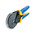 Klauke Hand Ratcheting Crimp Tool for Wire Ferrules, 0.08 → 16mm² Wire