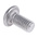 RS PRO M5 x 10mm Hex Socket Button Screw Plain Stainless Steel