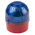 Klaxon PSB Series Blue Flashing Beacon, 10 → 60 V dc, Base Mount, Xenon Bulb, IP65