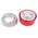 Klaxon Red Beacon, 17 → 60 V dc, Base Mount, LED Bulb, IP21