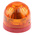 Klaxon Amber Beacon, 10 → 60 V dc, Base Mount, Xenon Bulb