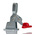 RS PRO 90° x 12.7mm Toggle Clamp