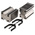 RS PRO Chrome Steel Screw Clamping V-Block, 63.6mm Capacity
