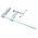 RS PRO 300mm x 120mm Screw Clamp