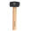 RS PRO Medium Carbon Steel Lump Hammer with Wood Handle, 1.1kg