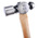 RS PRO Steel Ball-Pein Hammer with Wood Handle, 454g