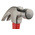 RS PRO Steel Claw Hammer with Fibreglass Handle, 567g