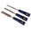 Irwin 3 Piece Steel Bevel Edge Chisel Set, 13.0 mm, 19 mm, 25 mm Blade Width