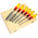 Irwin 6 Piece Steel Bevel Edge Chisel Set, 6.36 mm, 9.53 mm, 12.7 mm, 19.05 mm, 25.04 mm, 31.75 mm Blade Width