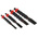 Facom 4 Piece Steel Cold Chisel Set, 15.0 mm, 20.0 mm, 25.0 mm Blade Width