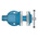 RS PRO Bench Vice x 30.5mm 50mm x 35mm, 1kg
