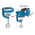 RS PRO Bench Vice x 37.5mm 75mm x 45mm, 1.8kg