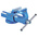 RS PRO Bench Vice x 105mm 200mm x 205mm, 27kg