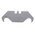 Stanley FatMax Curved Safety Knife Blade, 5 per Package