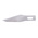 RS PRO Fine Point Diagonal Scalpel Blade, 100 per Package