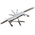 Swiss Army Knife Victorinox SilverTech Straight, Multitool Knife, 91mm Closed Length, 85g