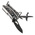 RS PRO Straight, Multitool Knife, 130mm Closed Length, 29g
