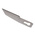 Swann-Morton Carbon Steel Flat Scalpel Blade, SM01, 50 per Package