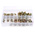 RS PRO Grease Nipple Kit Contains H1 Straight 1/4 in BSF (x50); H2-45 1/4 in BSF (x50); H3-90 1/4 in BSF (x50); Box