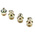 RS PRO Grease Nipple Kit Contains H1 Straight 1/4 in BSP (x50); H2-45 1/4 in BSP (x50); H3-90 1/4 in BSP (x50); Box