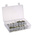 RS PRO Grease Nipple Kit Contains H1 Straight 6x1 mm (x50); H2-45 6x1 mm (x50); H3-90 6x1 mm (x50); Box