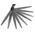 RS PRO Steel Feeler Gauge, 10 Blades