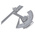 RS PRO 180° Metric Vernier Bevel Protractor, 150 mm Stainless Steel Blade