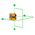 Fluke, 525Nm Green, 2 Line Laser Level