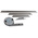 RS PRO 360° Metric Bevel Protractor, 150 mm, 300 mm Steel Blade