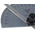 RS PRO 180° Imperial Protractor, 6 in Tempered Steel Blade