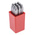 RS PRO 2.5mm x 9 Piece Engraving Number Punch Set, (0 → 8)