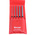 Starrett 5-Piece Punch Set, Pin Punch, 1/8 → 3/8 in Shank