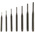 Stanley 7-Piece Punch Set, Pin Punch, 1/4 → 1/8 in Shank