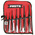 Stanley 7-Piece Punch Set, Pin Punch, 1/4 → 1/8 in Shank