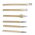 RS PRO 6-Piece Punch Set, Pin Punch, 3 → 4 mm Shank