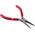 RS PRO Long Nose Pliers, 120 mm Overall, Straight Tip