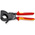 Knipex 95 36 VDE/1000V Insulated Ratchet Cable Cutters