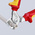 Knipex 95 16 VDE/1000V Insulated Cable Cutters