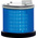 RS PRO Blue Multiple Effect Beacon Unit, 24 V ac/dc, LED Bulb, AC, DC, IP66
