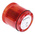 Werma 843 Series Red Steady Effect Beacon Unit, 24 V dc, LED Bulb, AC, DC, IP54