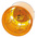 Werma 843 Series Yellow Flashing Effect Beacon Unit, 24 V dc, LED Bulb, AC, DC, IP54