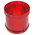 Werma 641 Series Red Steady Effect Beacon Unit, 12 → 230 V ac/dc, Filament Bulb, AC, DC, IP65