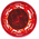 Werma 641 Series Red Steady Effect Beacon Unit, 12 → 230 V ac/dc, Filament Bulb, AC, DC, IP65