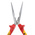 RS PRO Long Nose Pliers, 200 mm Overall, Straight Tip, VDE/1000V