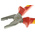 RS PRO Combination Pliers, 180 mm Overall, Straight Tip, VDE/1000V