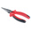 RS PRO Long Nose Pliers, 160 mm Overall, Straight Tip, 51mm Jaw