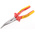 RS PRO Long Nose Pliers, 200 mm Overall, Bent Tip