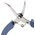RS PRO Bent Nose Pliers, 130 mm Overall, Straight Tip, 25mm Jaw
