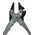 RS PRO Locking Pliers, 160 mm Overall, 34mm Jaw